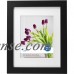 Mainstays Matted Picture Frame, Black   550850024